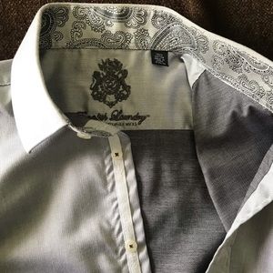 English Laundry Christopher Wicks Men’s Button Up Dress Shirt 16-32/33